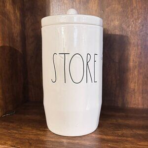 Rae Dunn "STORE" Canister with Lid